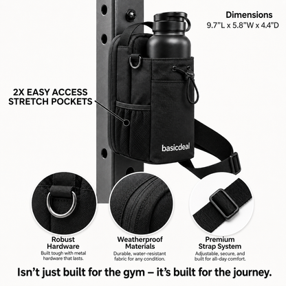 Magnetic Hanging Gym Bag with Multi Compartment | Gym Bag