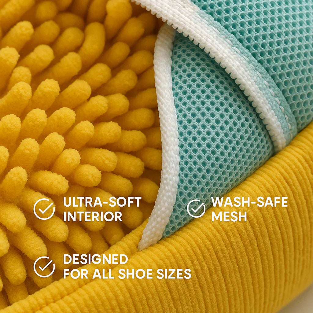 ShoeWash Pro™ Shoe Cleaning Bag for Washing Machine | Deep Clean Shoes/Sneakers at Home (Pack of 1)