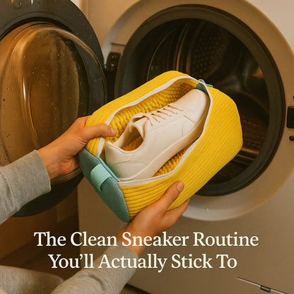 ShoeWash Pro™ Shoe Cleaning Bag for Washing Machine | Deep Clean Shoes/Sneakers at Home (Pack of 1)